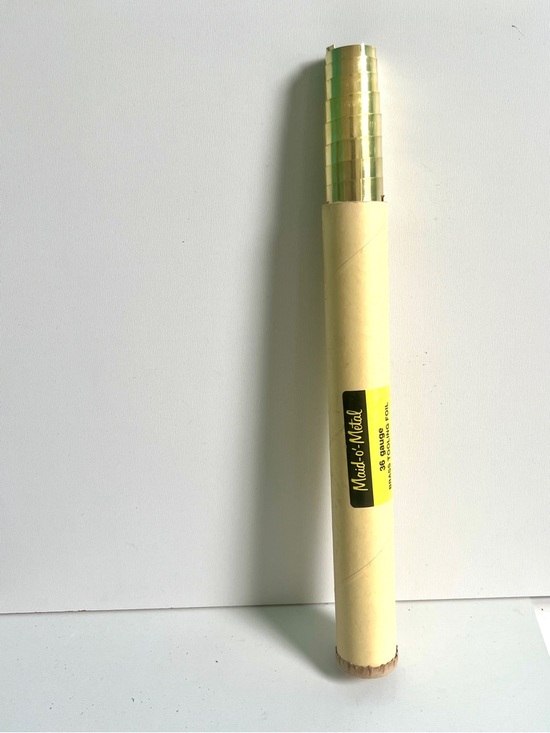 Other - Vintage Maid o Metal Brass Tooling Foil Roll